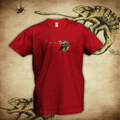 Tričko Chameleon - červená