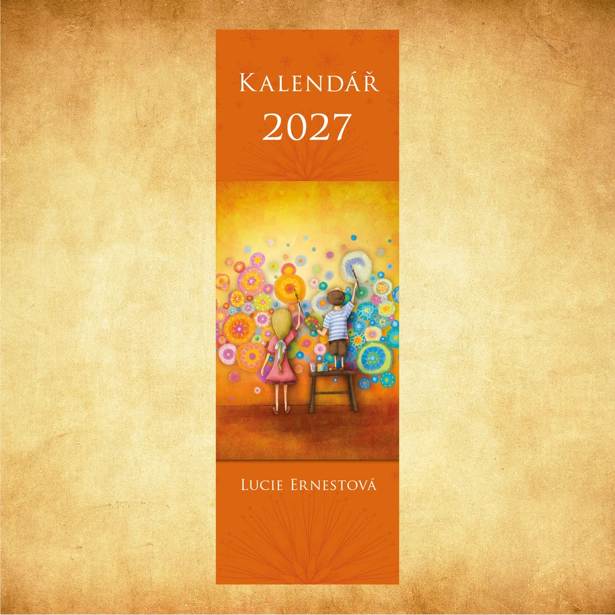Nástěnný kalendář 2027 - úzký